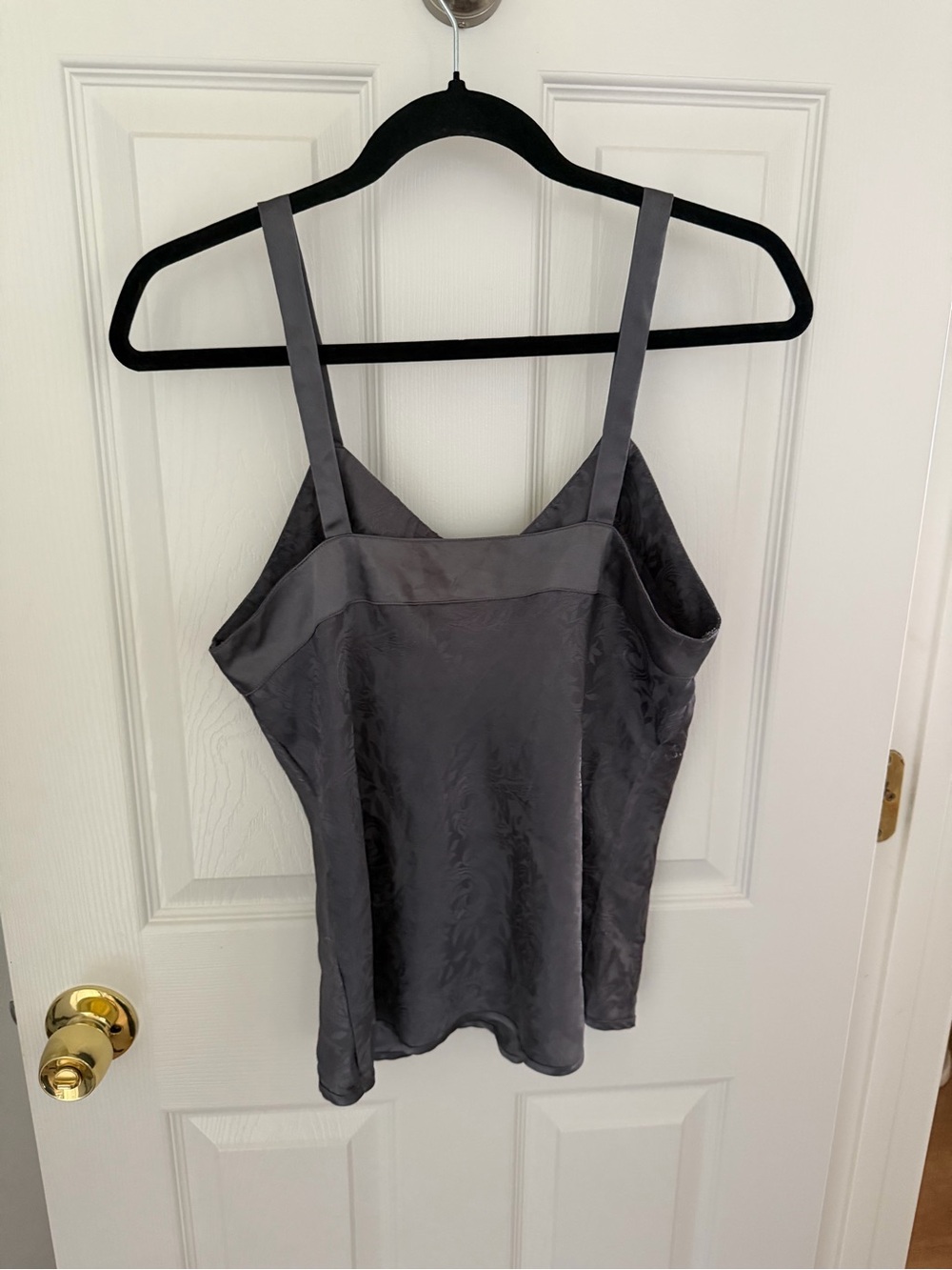 Vintage Partners Mervyns Gray Patterned Tank Top Size Medium - Picture 6 of 7